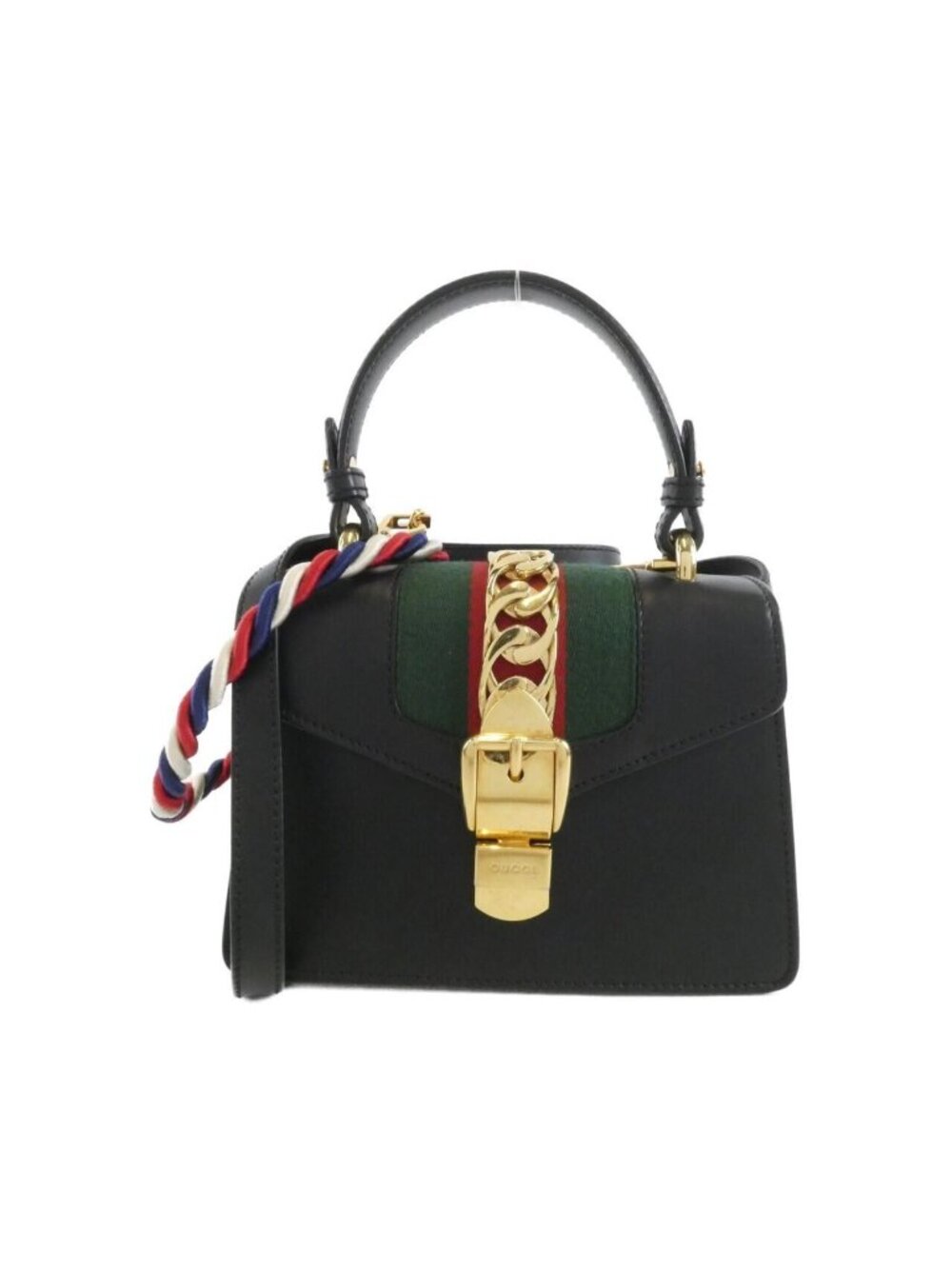 Gucci Sylvie Bag Handbag Black